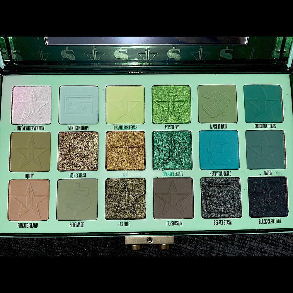 Jeffrey star blood money pallet!!! Brand new!!!